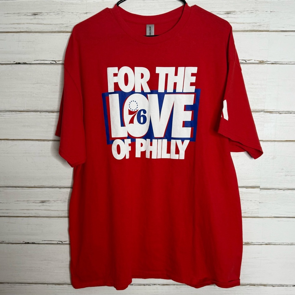 Philadelphia 76ers “For the Love of Philly”  T-Shirt